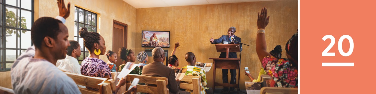 Tolumọye 20. Kingdom Hall ghọ yetolumọ mịnị ifie, bịnaowei biibịbị bii duonị biin kịmịama bara serimọ parụ dọụ mịnị.