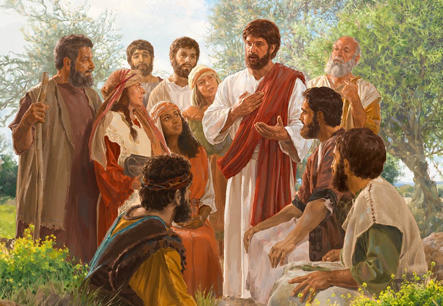 Isursuro ni Jesus dagiti tattao nga immay kenkuana