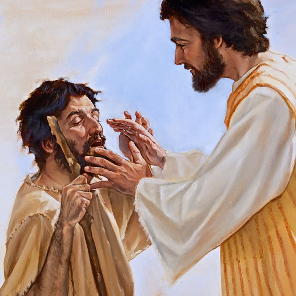 Pinaimbag ni Jesus ti bulsek a lalaki