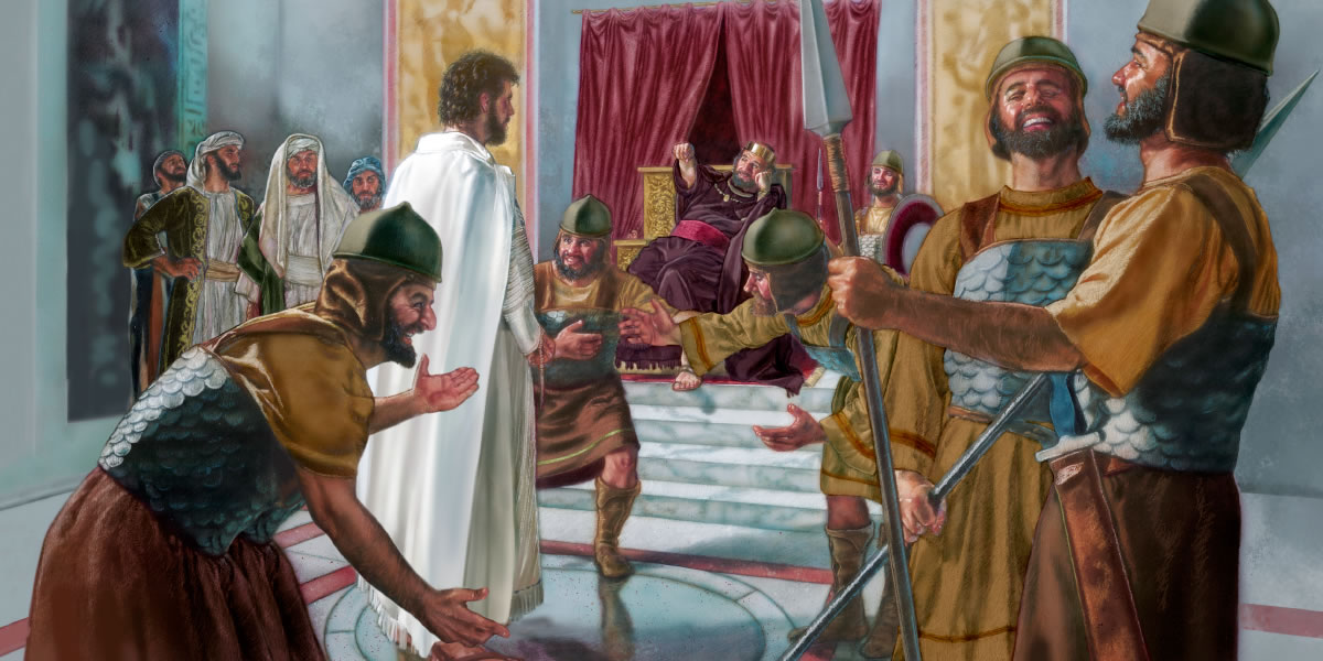 Katkatawaan da Herodes ken dagiti soldadona ni Jesus