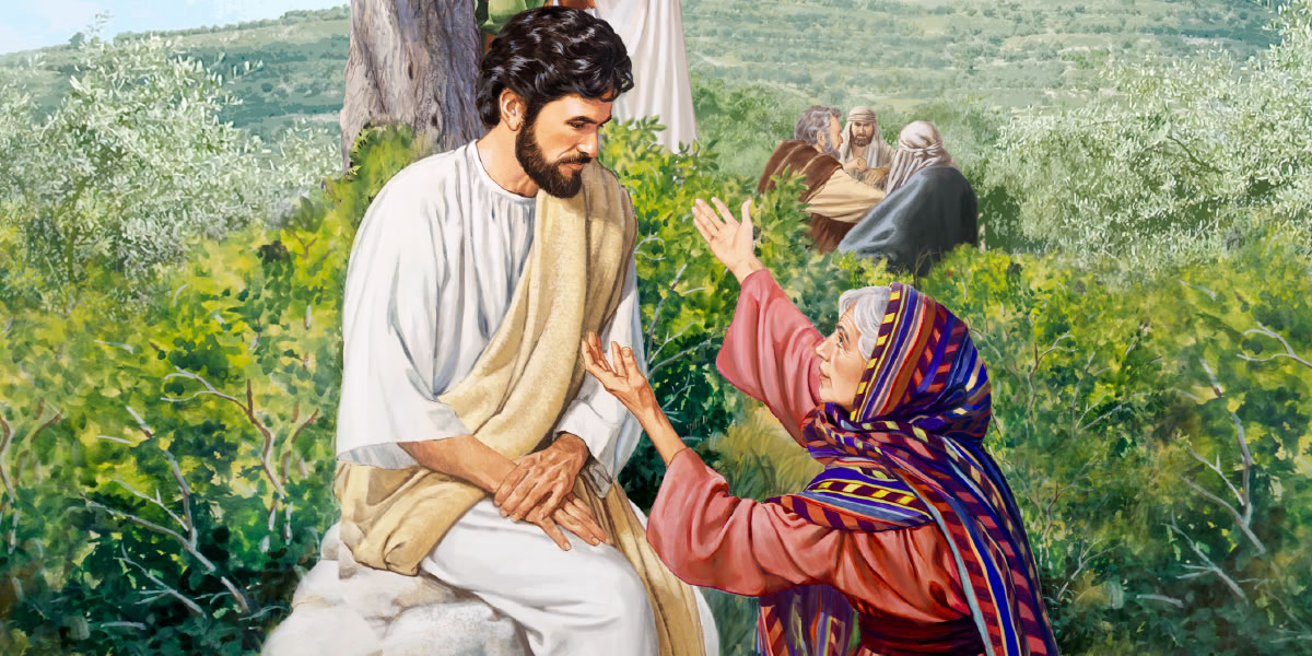 Umasideg ni Salome ken Jesus ket nagkiddaw maigapu kadagiti annakna