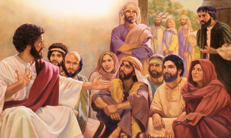 Bayat nga isursuro ni Jesus dagiti adalanna, ibagbaga kenkuana ti maysa a lalaki nga adda iti ruar ni nanangna ken dagiti kakabsatna