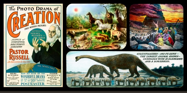 Poster ken slides manipud iti Photo-Drama of Creation