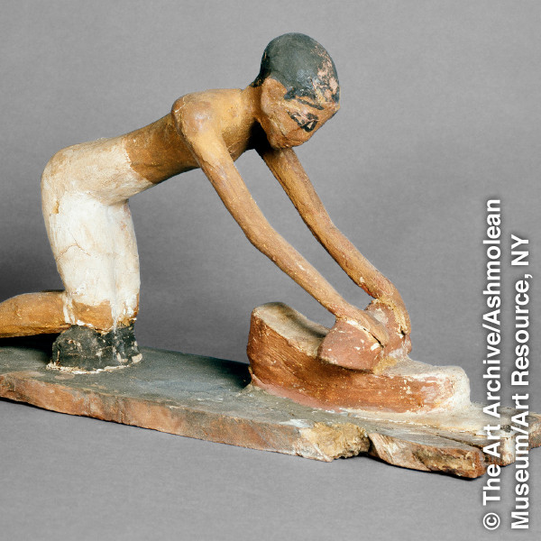 Estatua ti tao nga agus-usar iti manomano a gilingan iti nagkauna nga Egipto