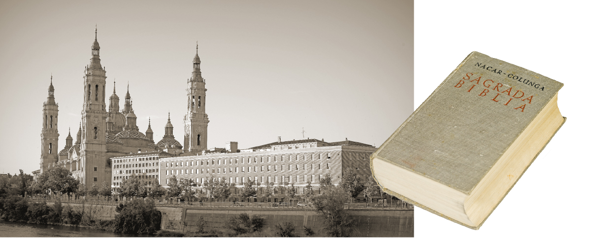 Kannigid: Ti kombento idiay Zaragoza, Spain; kannawan: ti Nácar-Colunga a patarus ti Biblia