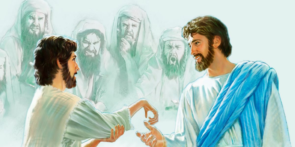 Ipakpakitaan ni Jesus iti asi ti lalaki a nagango ti imana