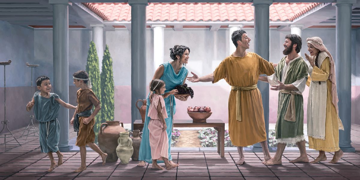 Pamilia idi tiempo ti Biblia a mangpaspasangbay iti balayda ti sabali a pamilia
