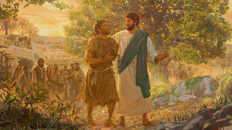 Iyad-adayo ni Jesus ti tuleng a lalaki kadagiti tattao sakbay a paimbagenna