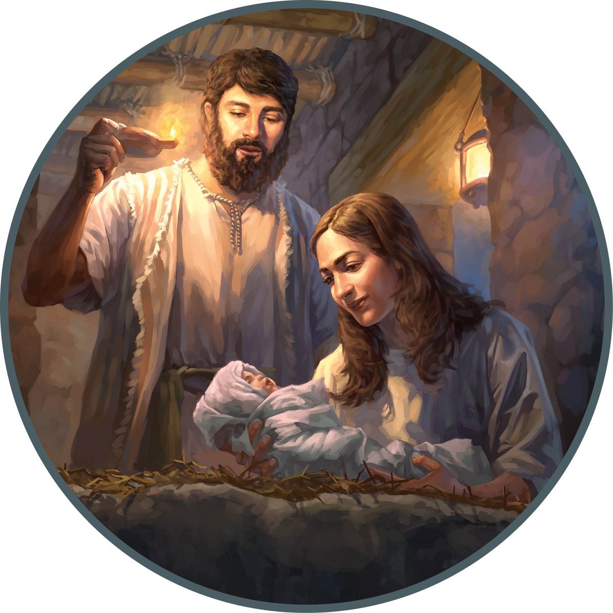 Da Jose ken Maria ken ti anakda a ni Jesus iti kulluong.