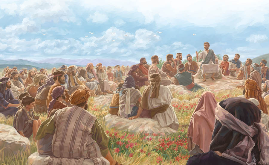 Adu a tattao a dumdumngeg a naimbag iti Sermon ni Jesus iti Bantay.