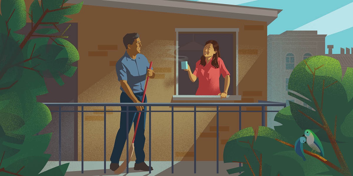 Pasangan yang bahagia