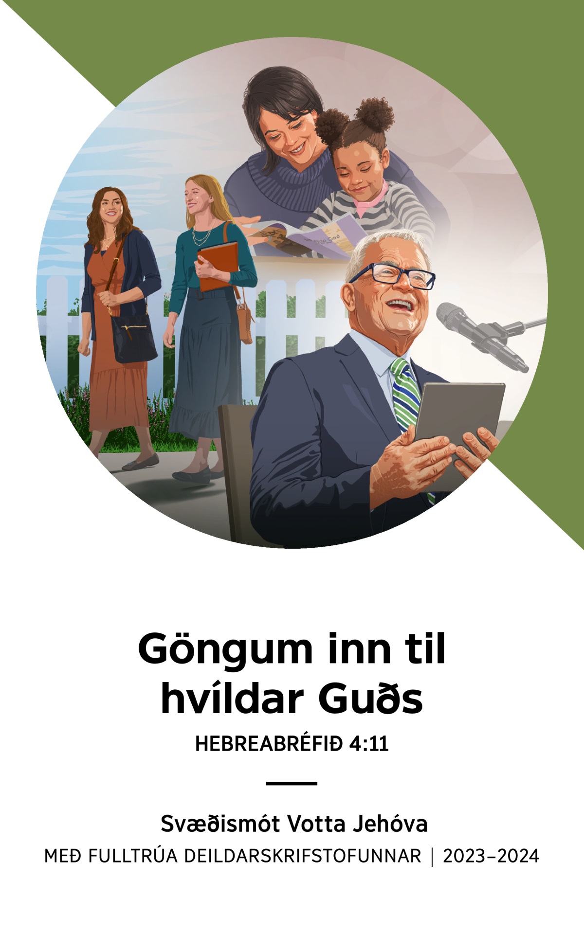 Dagskrá svæðismóts með fulltrúa deildarskrifstofunnar 2023–2024.