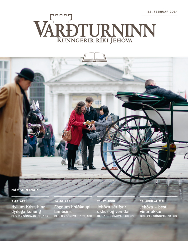 Vottar Jehóva boða fagnaðarerindið