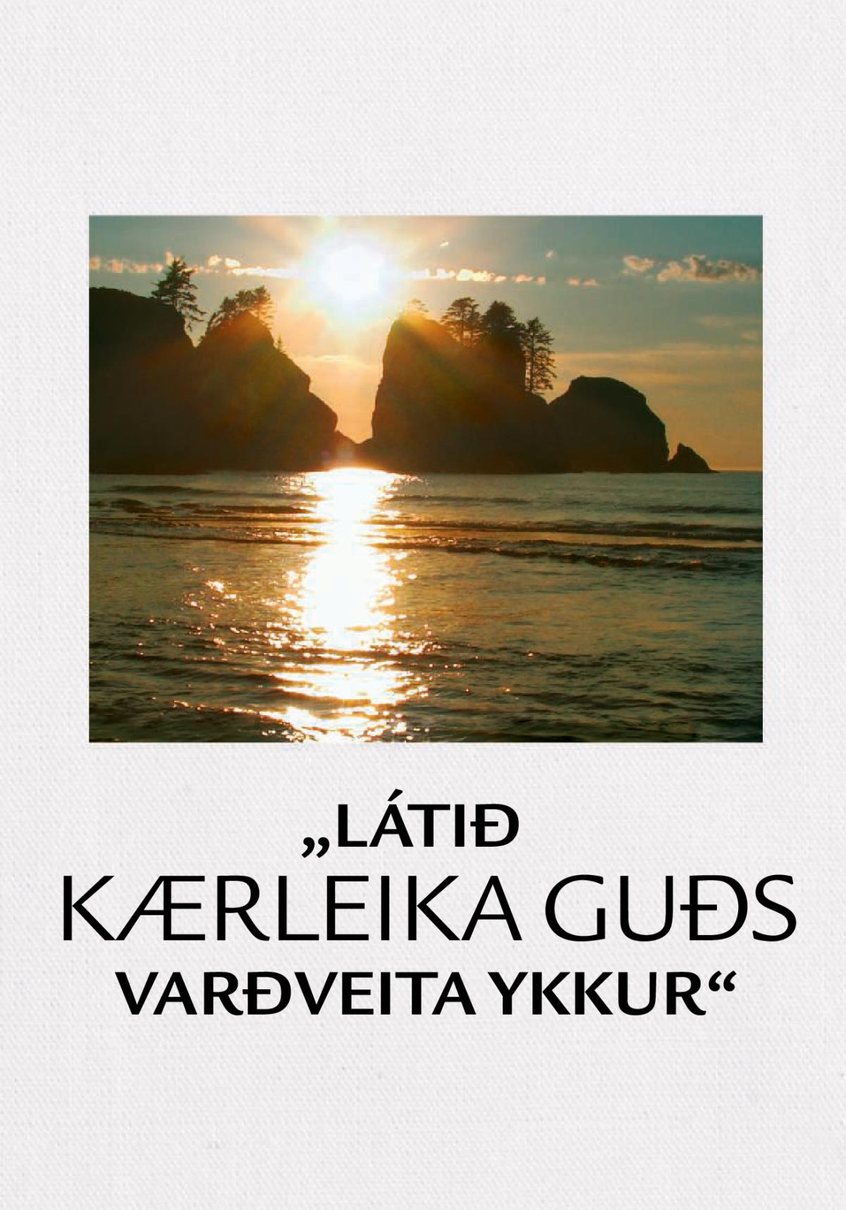 „Látið kærleika Guðs varðveita ykkur“
