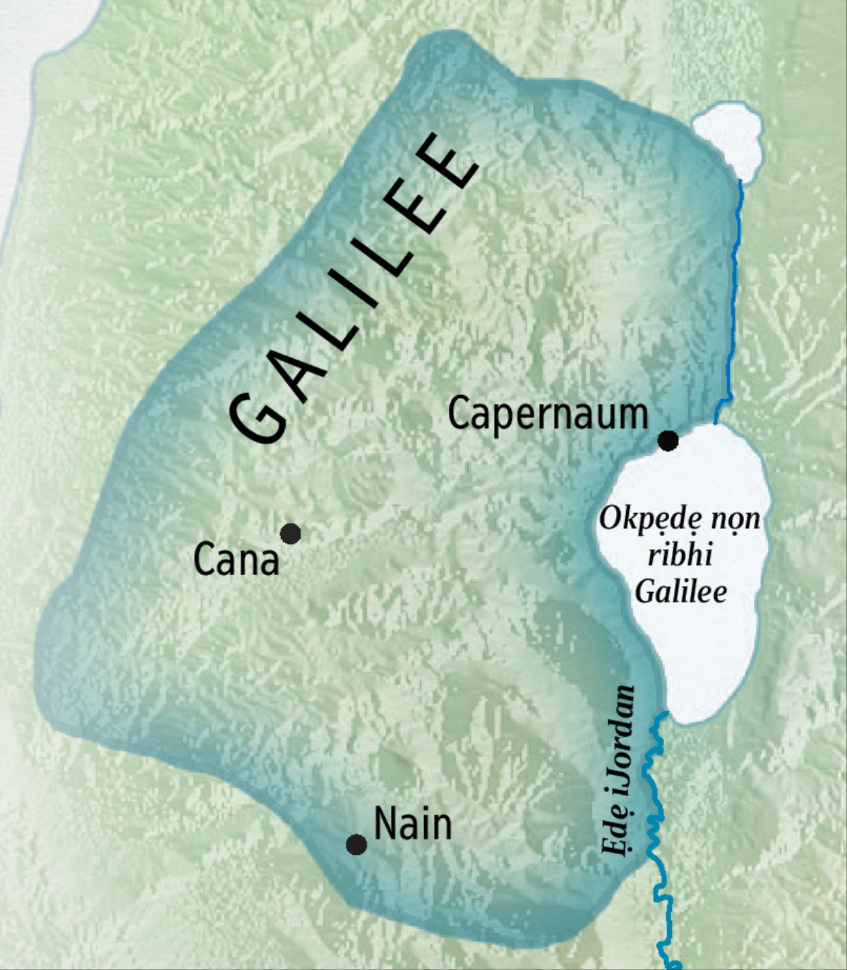 Mapu ọsi Galilee
