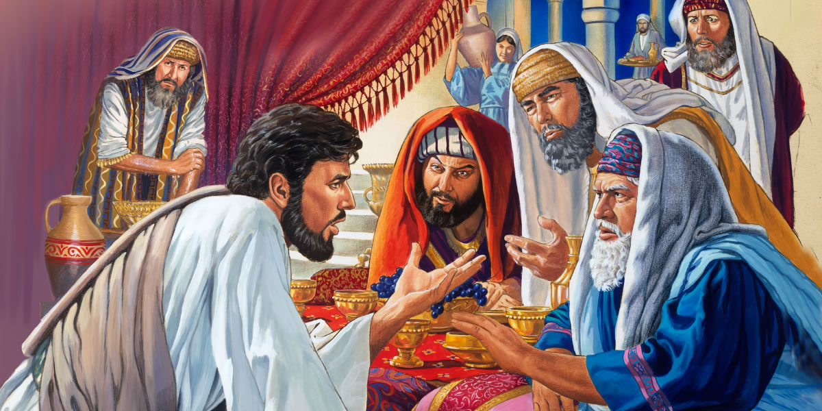 Jesu ọ be whọku otu Farisi fiki ewha egbẹgbẹdẹ nọ a be rọ kẹ ahwo gbe uruemu eviẹhọ rai