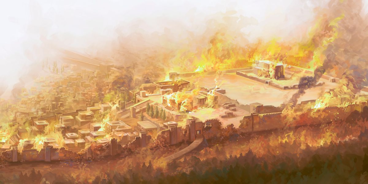 Jerusalẹm avọ etẹmpol riẹ nọ a tu erae họ