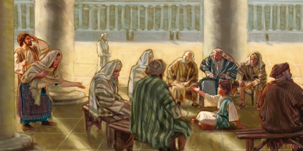 Josẹf avọ Meri a ruẹ Jesu evaọ obọ etẹmpol