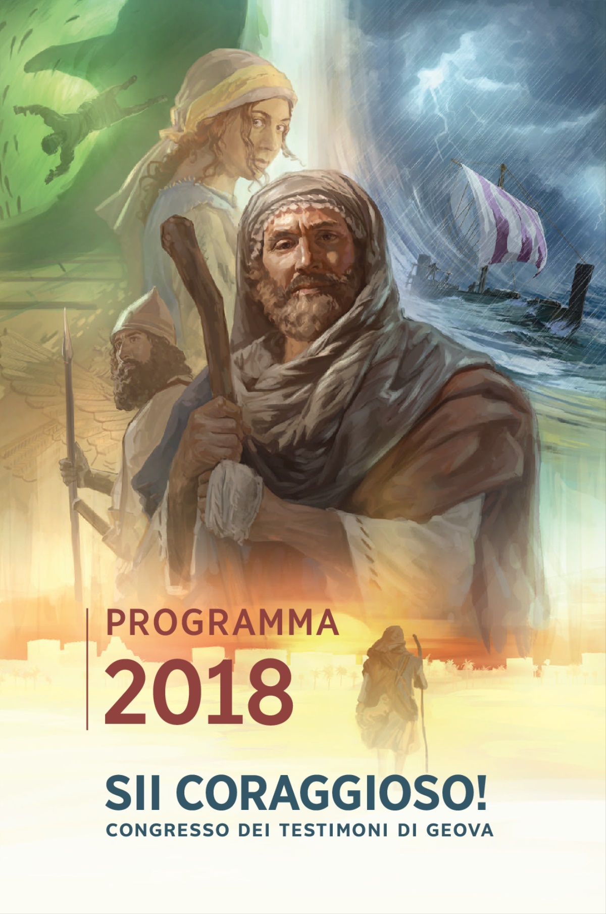 Programma per il congresso dei Testimoni di Geova del 2018