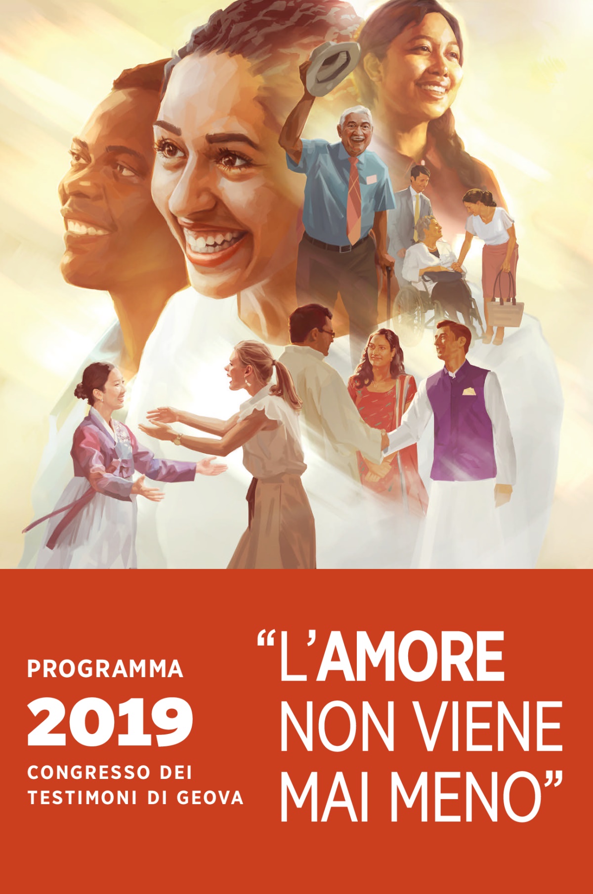 Programma del congresso dei Testimoni di Geova del 2019