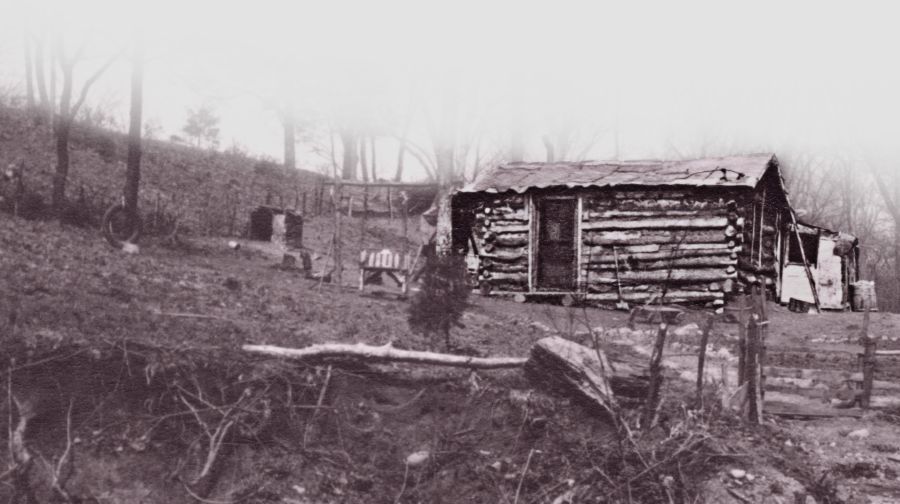 La casetta di legno dov’è nato Samuel Herd