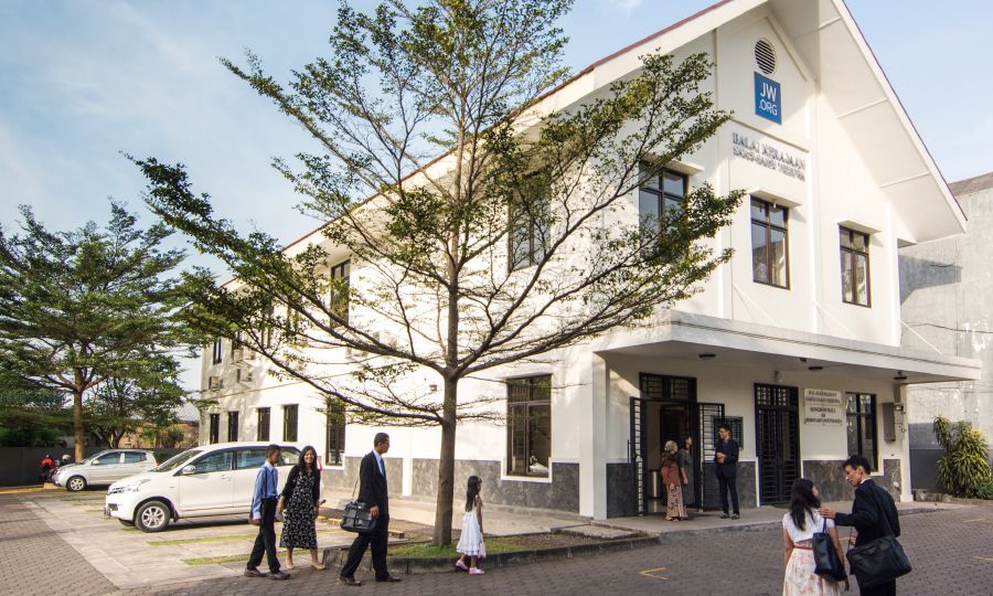Una Sala del Regno di due piani a Bandung in Giava Occidentale