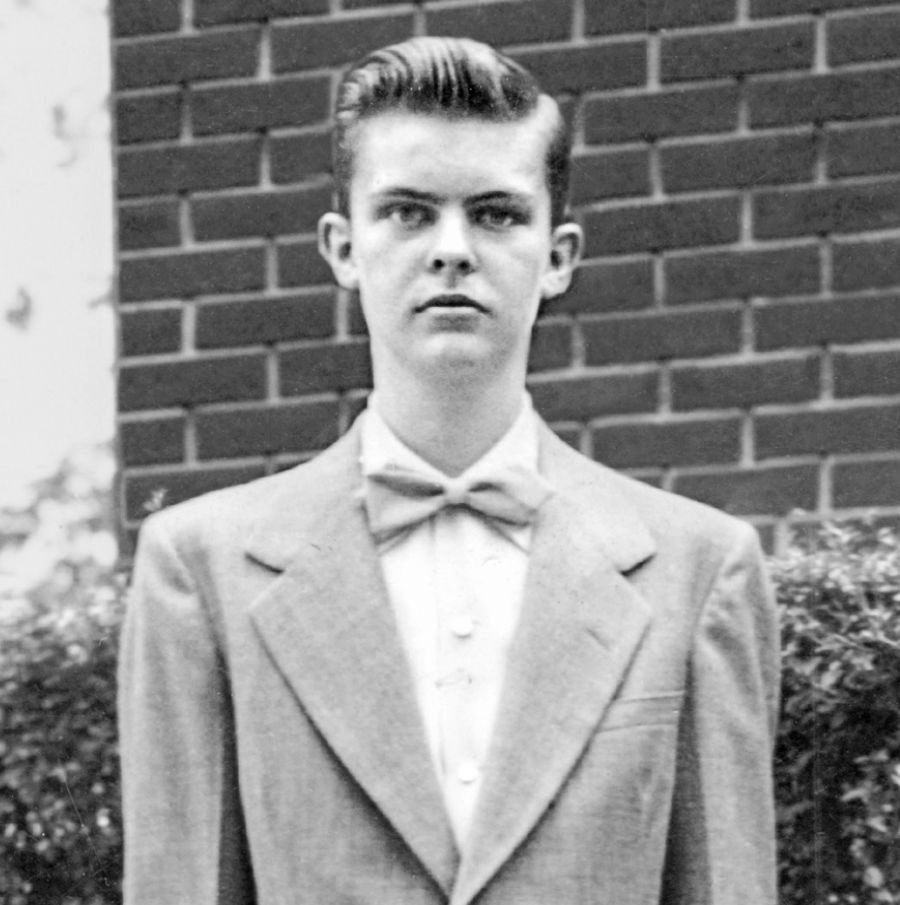 17歳の時のデービッド･シンクレア