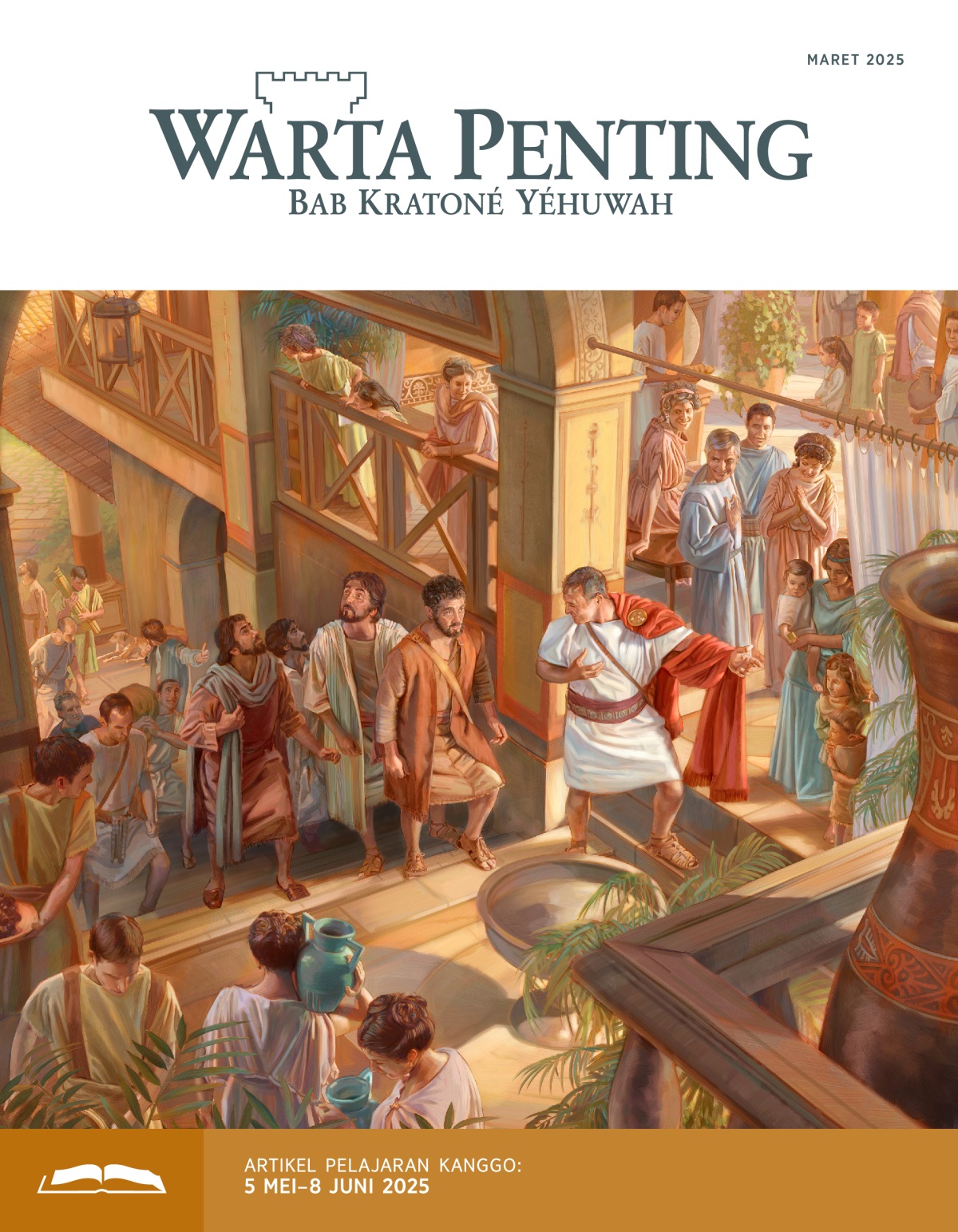 Pétrus lan para sedulur dijak Kornélius munggah ing ruangan ndhuwur omahé.