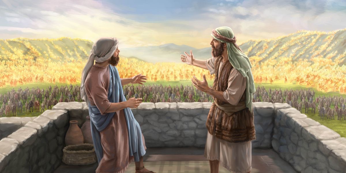 Elisha gaw hkrit kajawng nga ai shi a shangun ma hpe, law la ai wan gumra dap hte wan leng ni Suri hpyen dap hpe wang shinggrup da ai lam tsun dan nga.