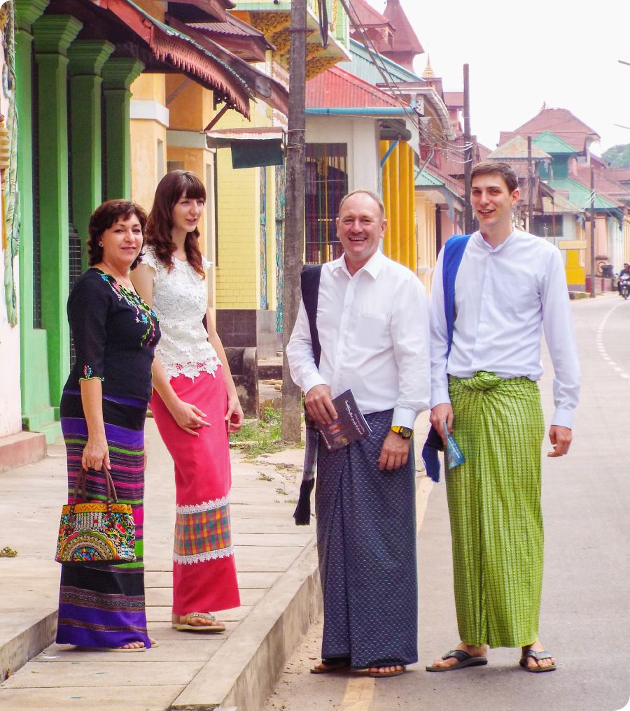 Jane, Danica, Rodney, na Jordan