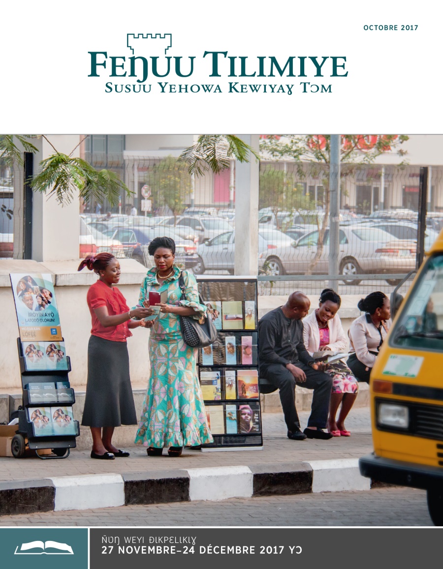 Feŋuu Tilimiye nɖɩ pɛkpɛlɩkɩɣ yɔ, Octobre 2017