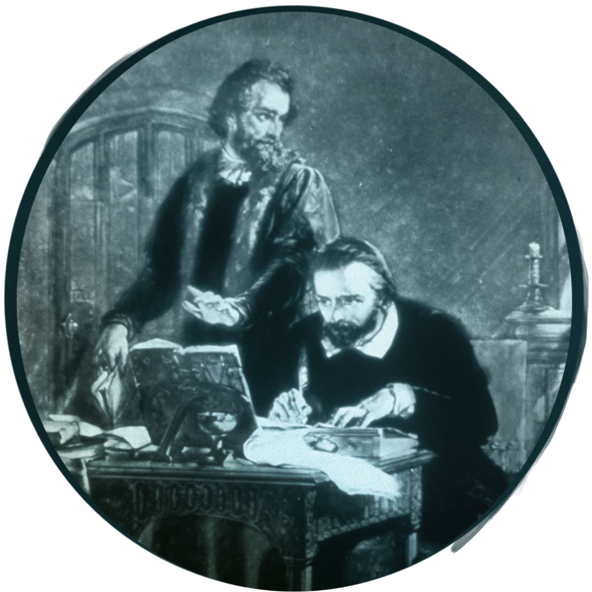 William Tyndale agĩtaũra Bibilia.