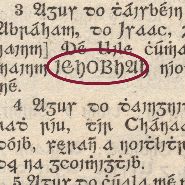 Thama 6:3 thĩinĩ wa Bibilia ya Bedell