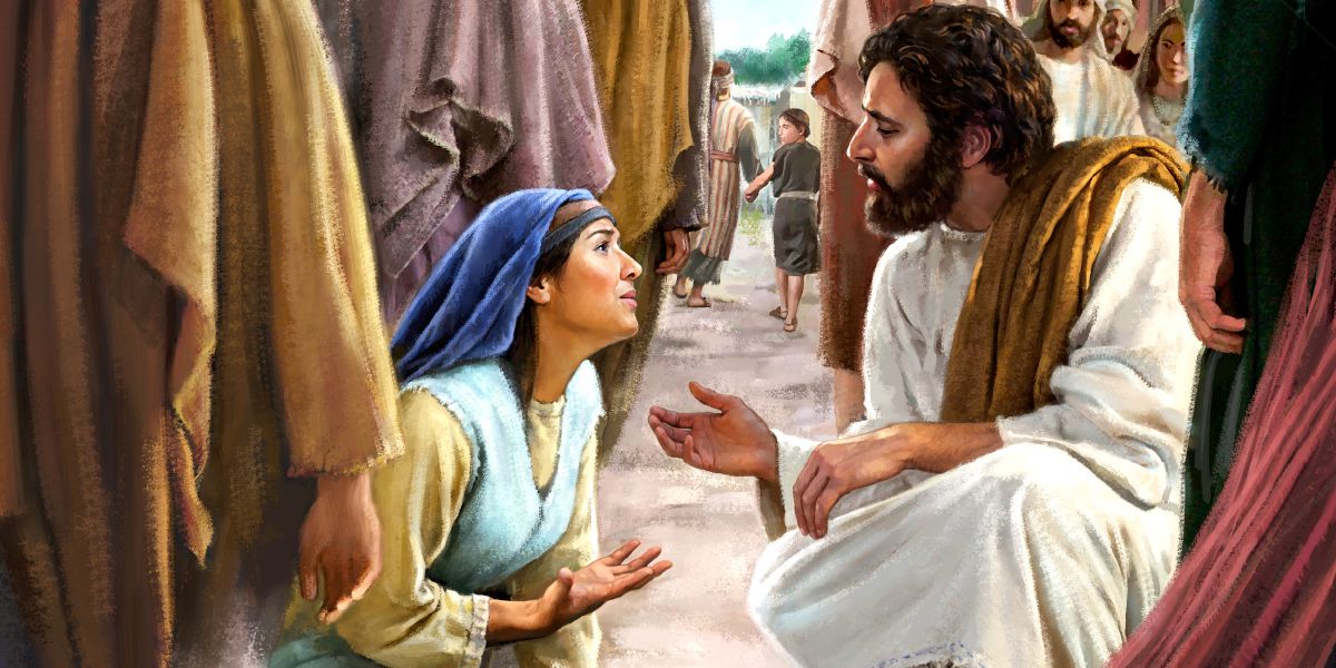 Mũtumia egũithĩtie mbere ya Jesu nake Jesu akainamĩrĩra nĩguo arie nake