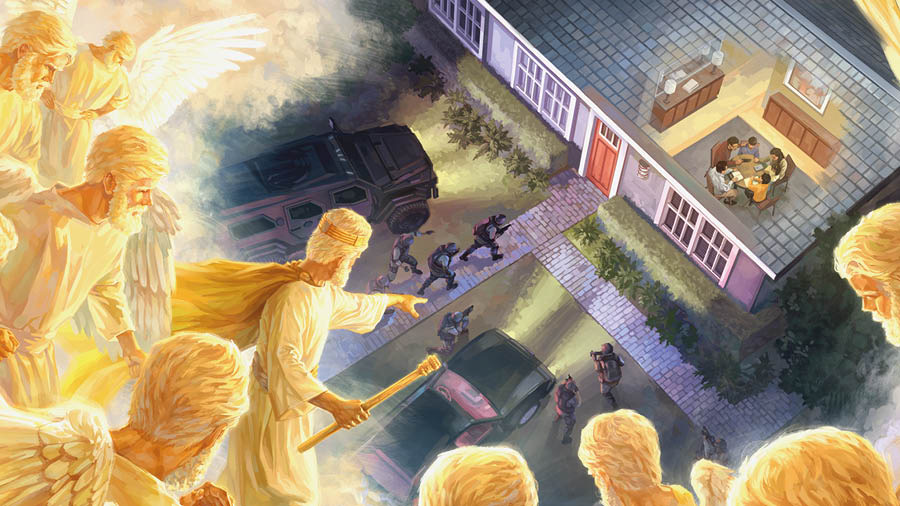Jesu na araika meroreire thigari irĩ na matharaita igĩthiĩ nyũmba ĩrĩ na Aira a Jehova..