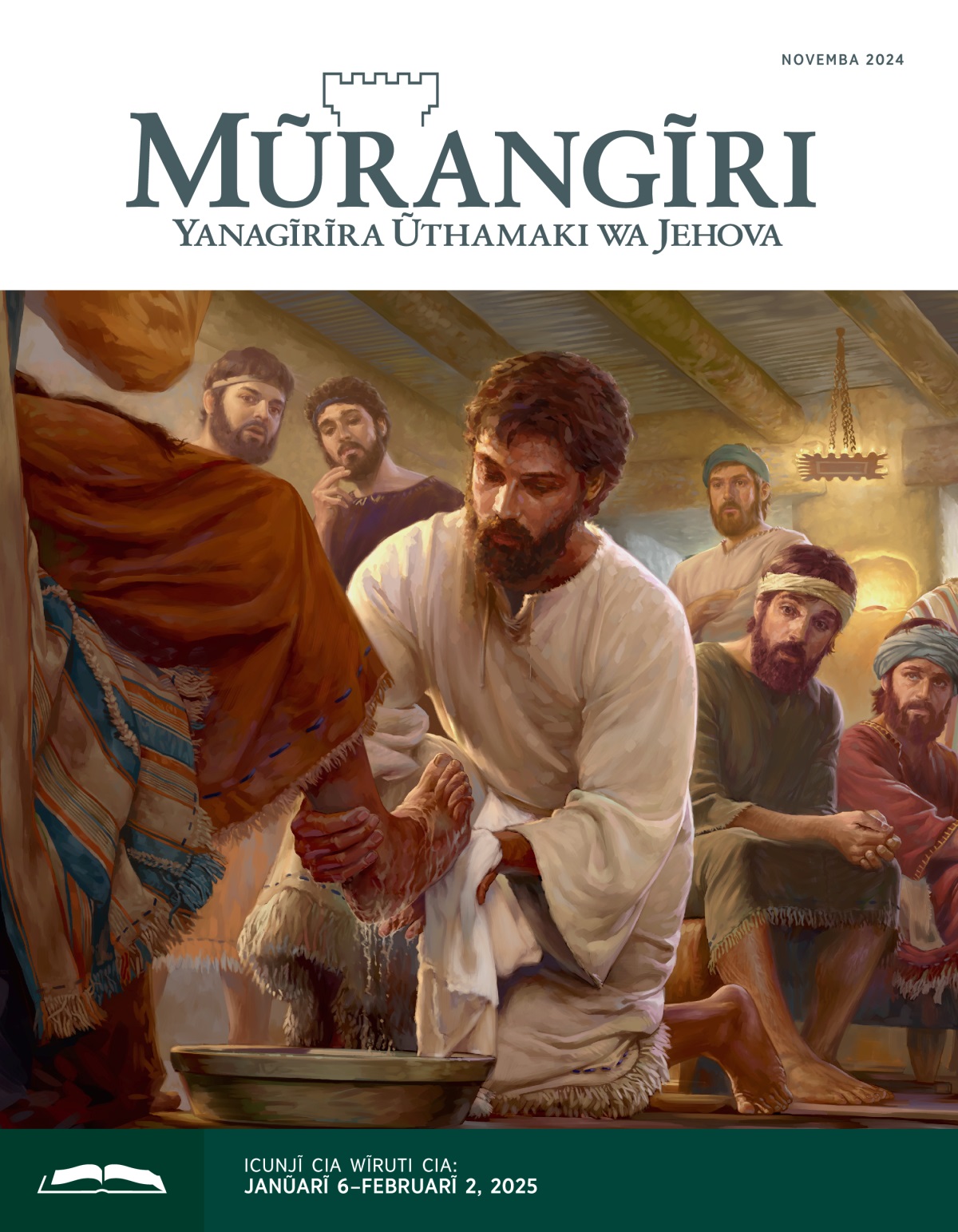 Jesu agĩthambia mũtũmwo wake magũrũ atũmwo acio angĩ mamũrorete magegete.