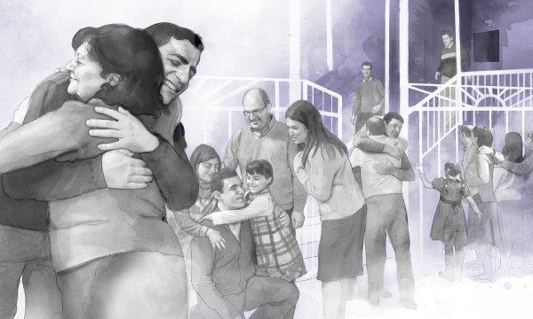 Ovamwatate va mangululwa modolongo moArmenia eshi va popilwa kOmhangu yOufemba wOmunhu yaEuropa