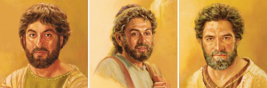 Jakob (omumwaina waJohannes), Andreas naPetrus