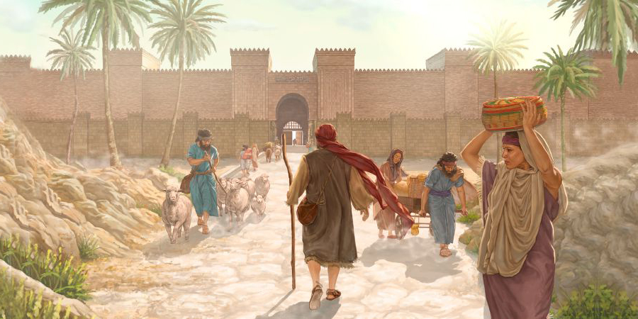 ٴ‌جۇ‌نىس نينە‌ۆيا قالاسىنا جاقىنداپ كە‌لە‌دى
