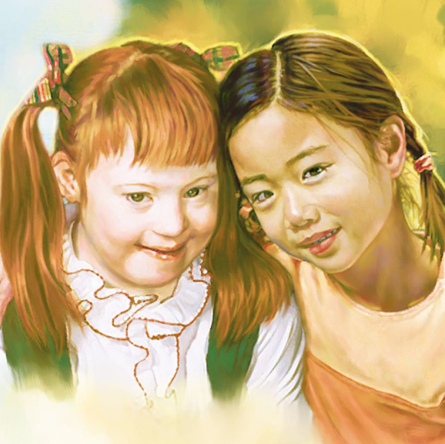 ក្មេងស្រីពីរនាក់