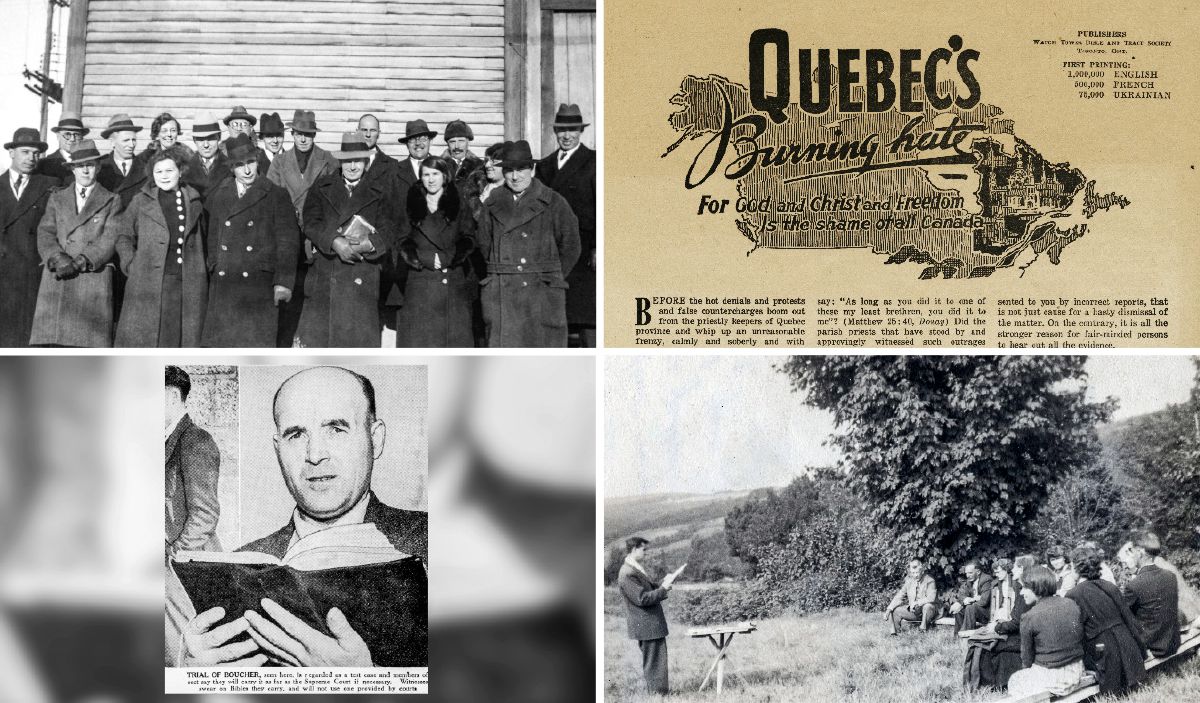 Шәʹдед Йаһоԝа дь Квебекеда дь сала 1940; бәлавока мәхсус; бьра дәштеда готар дьхунә ԝәʹде ԛәдәхакьрьне; Еми Босер бьра