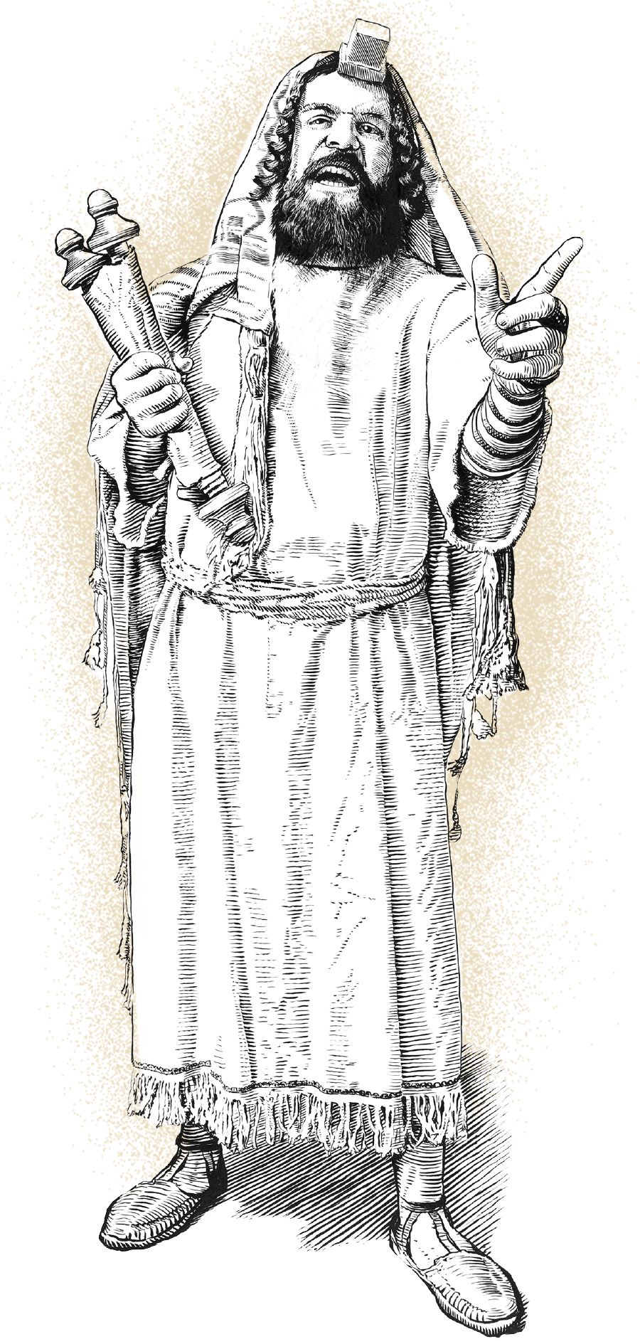 Der Pharisäer Saulus.