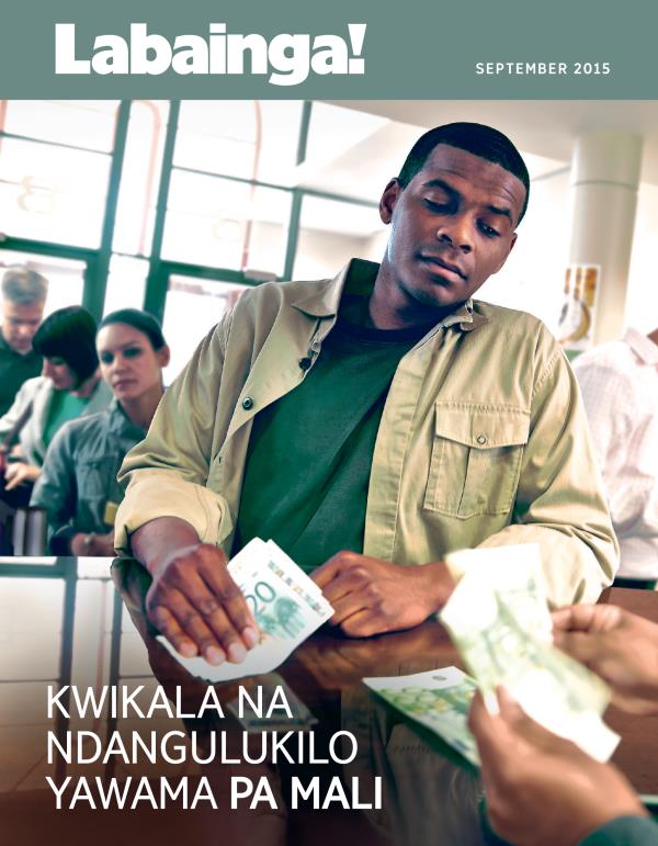 Nkupiko ya Magazini wa Labainga!, September 2015 | Kwikala na Ndangulukilo Yawama pa Mali