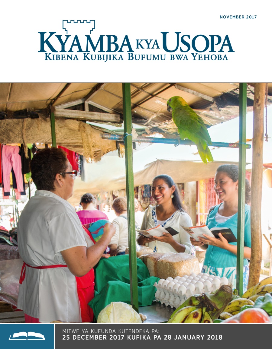 Kyamba kya Usopa Kya Kufundamo, November 2017
