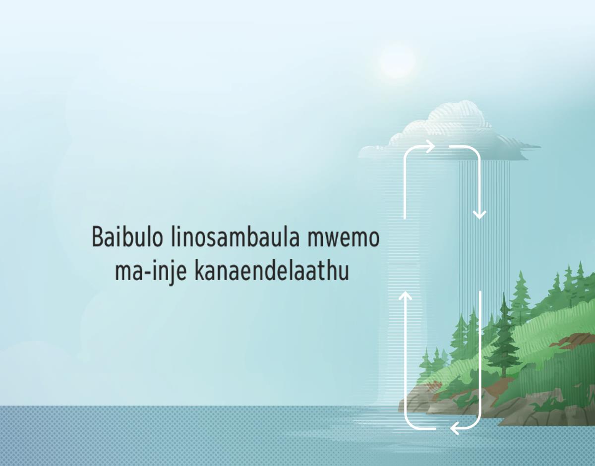 Baibulo linosambaula mwemo ma-inje kanaendelaathu. Maseta otonyi-eda mwemo ma-inje kanaendelaathu.