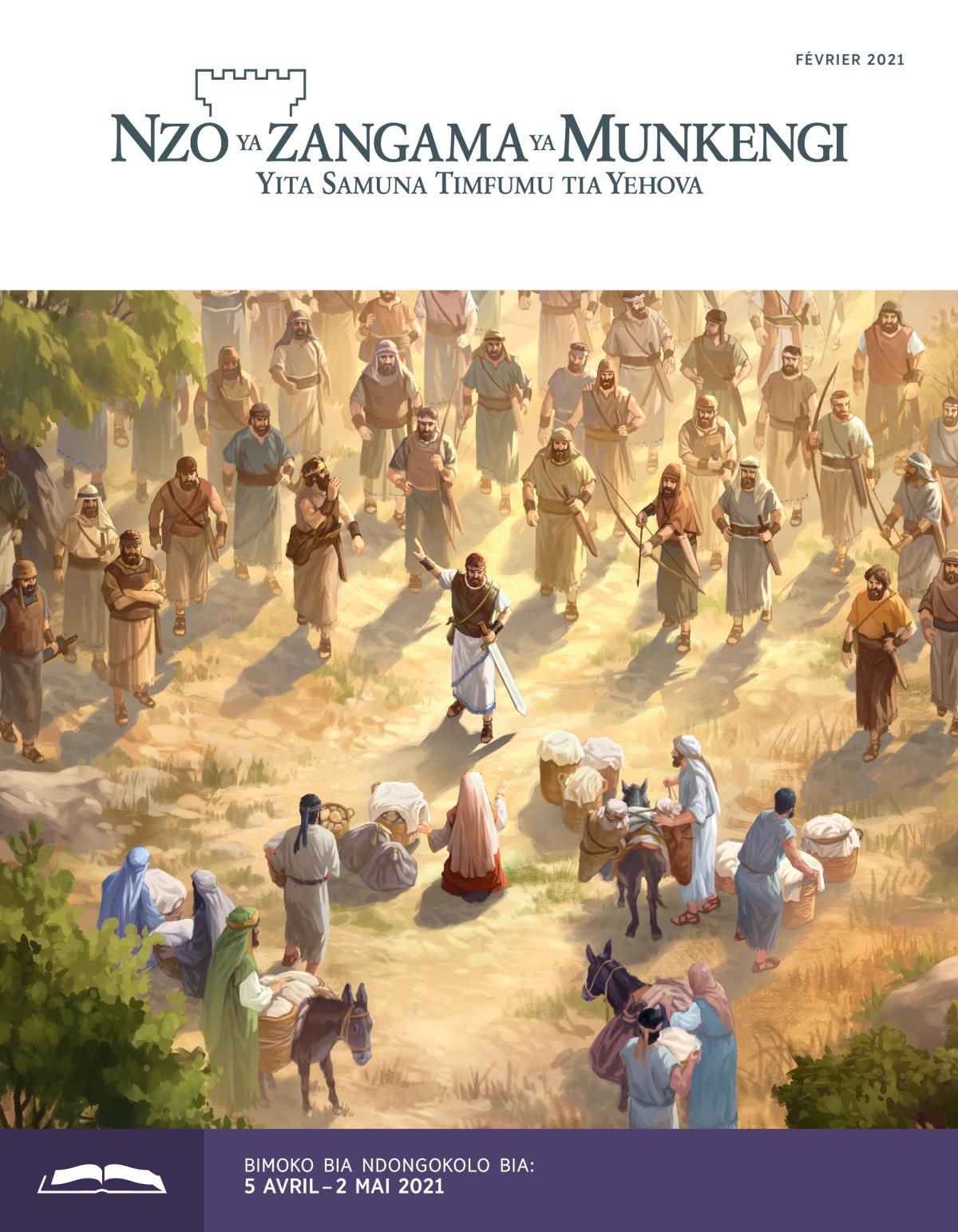 Mukanda wa ndongokolo wa Nzo ya Zangama ya Munkengi wa février 2021.