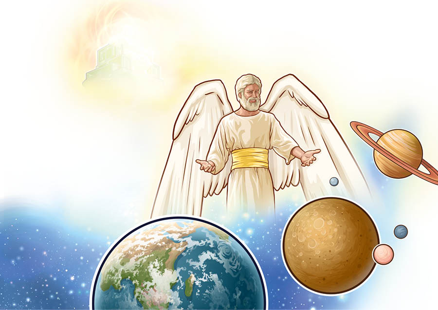 Yesu ma kʉ ndidzá Baba Yova ma na rakpa ró ritsi ma, dz’ djó ritsi ma na ndima ngʉ no ná ngana.