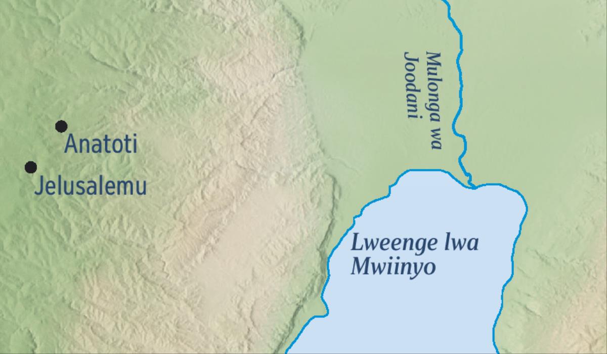 Maapu itotondesha Jelusalemu alimwi akumushi kumishaabo Jelemiya ku Anatoti