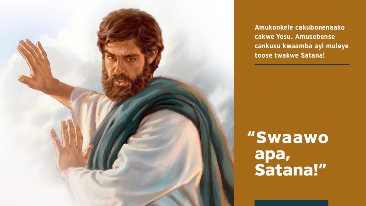 Yesu walwita Satana ayi swaawo apa