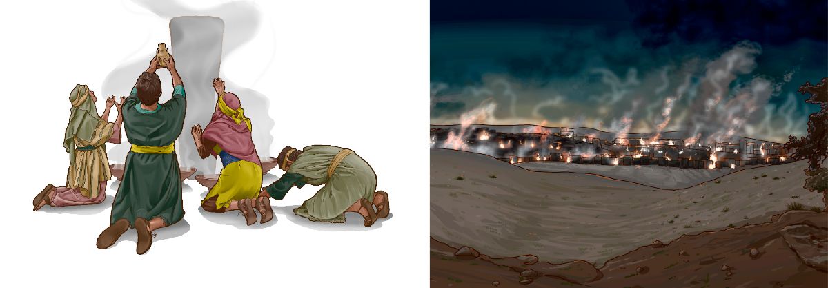 Abasumba ba Isirayiri ab’eby’omwoyo nga beebuuza ku bakatonda ab’obulimba; Yerusaalemi kizikirizibwa